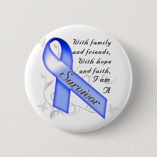 Colon Cancer Survivor Pinback Button