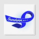 Colon Cancer Survivor Ribbon Magnet