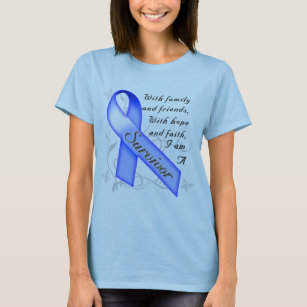 colon cancer shirt survivor zazzle shirts