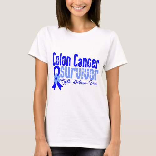 Colon Cancer Survivor T_Shirt