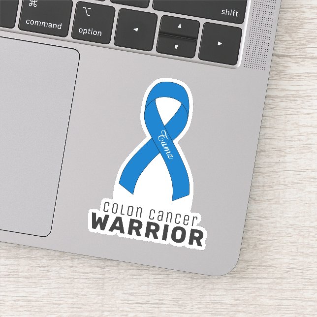 Colon Cancer Vinyl Sticker (Detail)