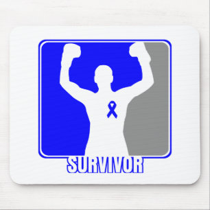 Colon Cancer Winning Survivor Mouse Pad