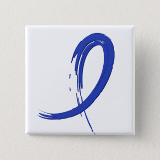 Colon Cancer's Blue Ribbon A4 Pinback Button