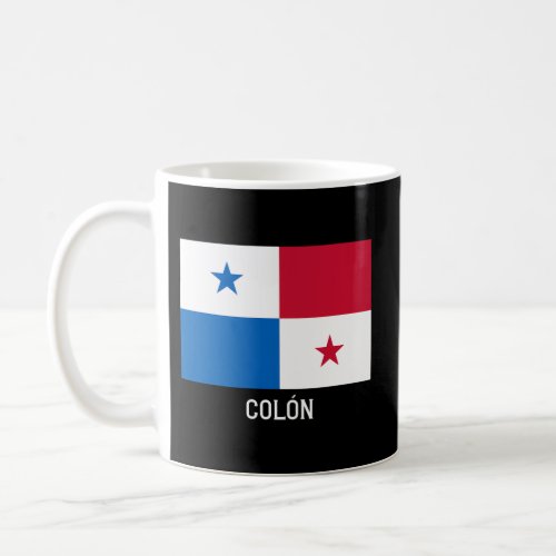 Coln Repblica Panam Flag Emblem Escudo Bandera  Coffee Mug