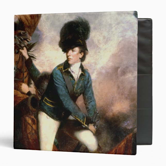 Colonel Banastre Tarleton  1782 3 Ring Binder (Front/Inside)