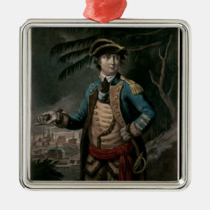 Colonel Benedict Arnold, pub. London, 1776 Metal Ornament