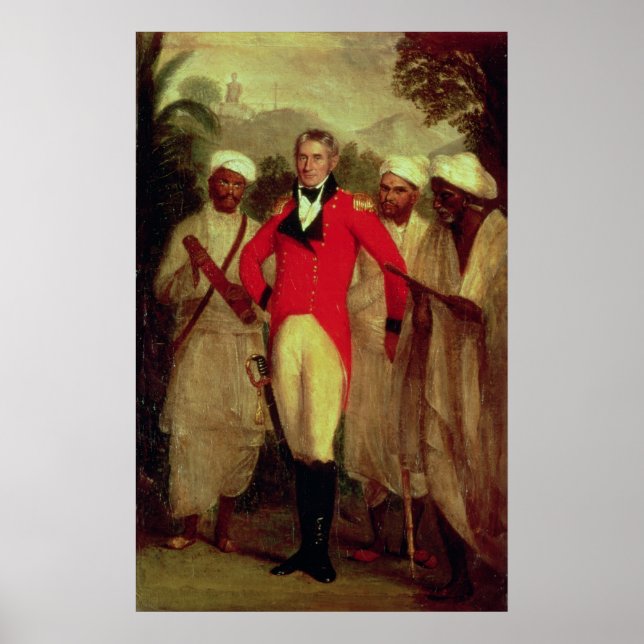 Colonel Colin Mackenzie and his Indian pandits Poster (Front)
