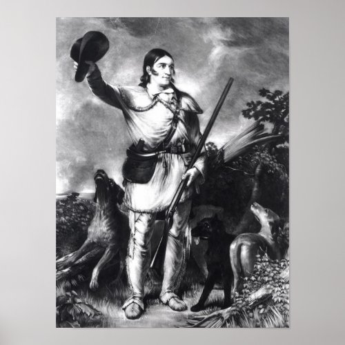 Colonel Davy Crockett Poster