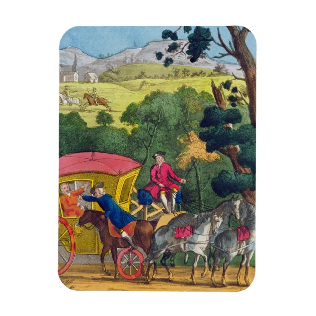 Colonel Jack robbing Mary Smith in Maidenhead Thic Magnet (Vertical)