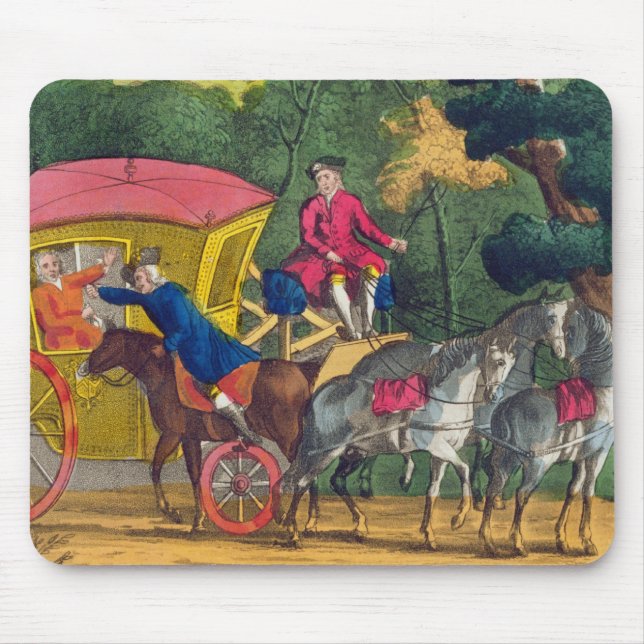 Colonel Jack robbing Mary Smith in Maidenhead Thic Mouse Pad (Front)