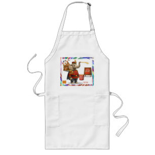 Colonel Klinger, custard slinger Long Apron