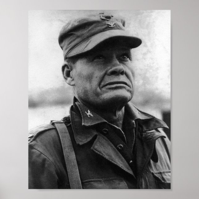 Colonel Lewis "Chesty" Puller - 1950 Poster (Front)