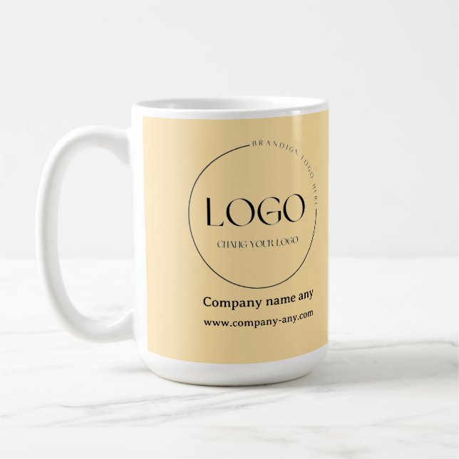 Colonel Mustard Colour Design Business customize  Coffee Mug (Left)