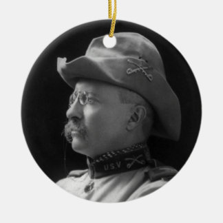 Colonel Theodore Roosevelt from 1898 Ceramic Ornament