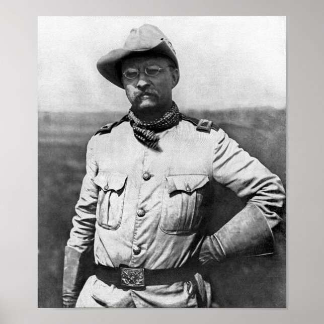 Colonel Theodore Roosevelt Poster (Front)
