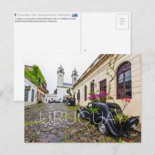 Colonia del Sacramento, Uruguay Travel Postcard