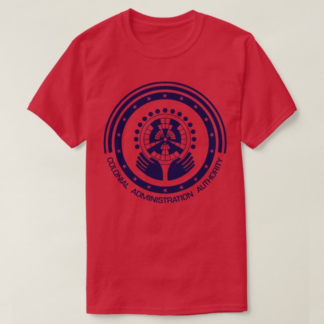 Colonial Administration Authority T-Shirt (Design Front)