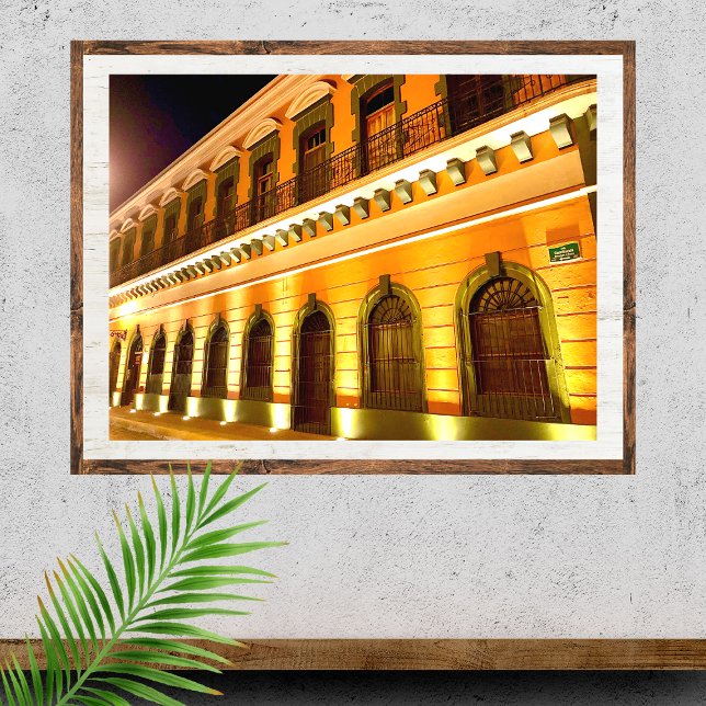Colonial Architecture Colorful Mexico Poster (Creator Uploaded)