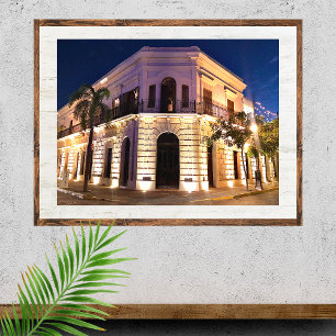 Colonial Architecture Old Mexico Poster