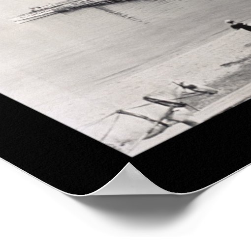 Colonial Beach Auto VA Photo 1913 Poster Zazzle