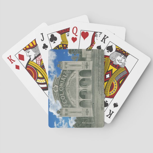 Colonial Casino (Onset, MA) Poker Playing Cards (Back)