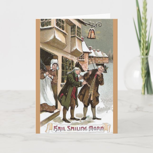 Colonial Christmas in Olde Towne Holiday Card (Front)