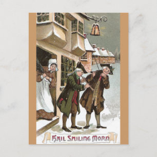 Colonial Christmas in Olde Towne Holiday Postcard