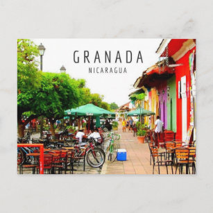 Colonial City of Granada Nicaragua Postcard