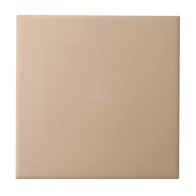 Colonial Frontier Tan Square Kitchen and Bathroom Ceramic Tile (Front)