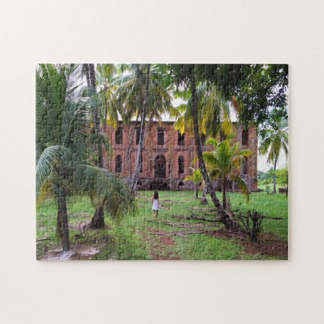Colonial House Guyana. Jigsaw Puzzle (Horizontal)