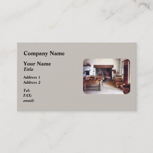 Colonial Kitchen Business Card