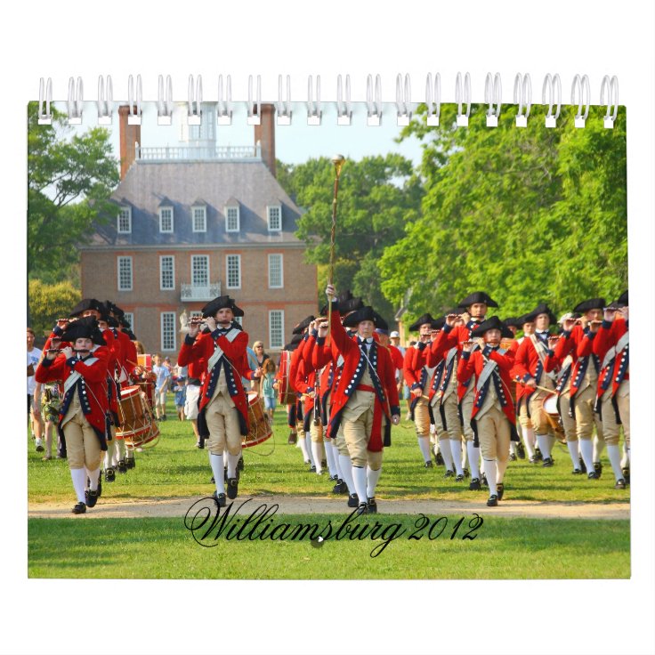 Colonial Williamsburg 2012 Calendar Zazzle