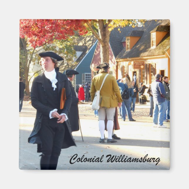 Colonial Williamsburg Magnet (Front)