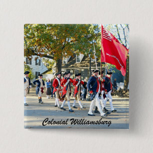 Colonial Williamsburg Pinback Button