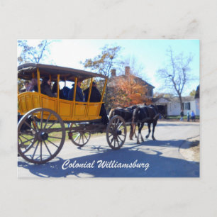 Colonial Williamsburg Postcard
