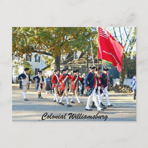 Colonial Williamsburg Postcard