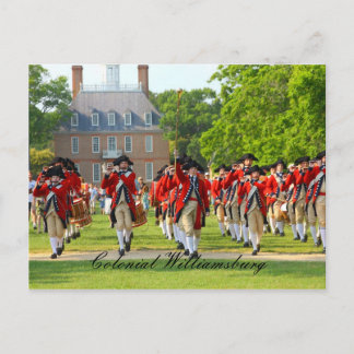 Colonial Williamsburg Postcard