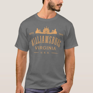 Colonial Williamsburg VA Design Williamsburg Virgi T-Shirt