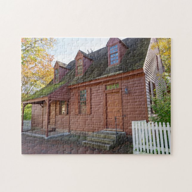 Colonial Williamsburg Virginia Jigsaw Puzzle (Horizontal)