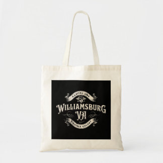Colonial Williamsburg Virginia Vintage Distressed  Tote Bag