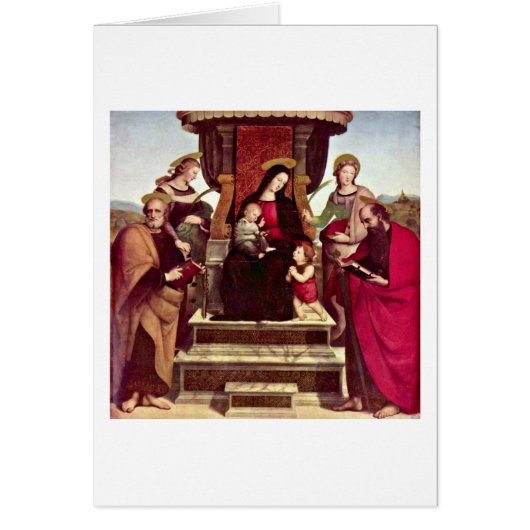 Colonna Main Altar By Raffael Cards (Front)