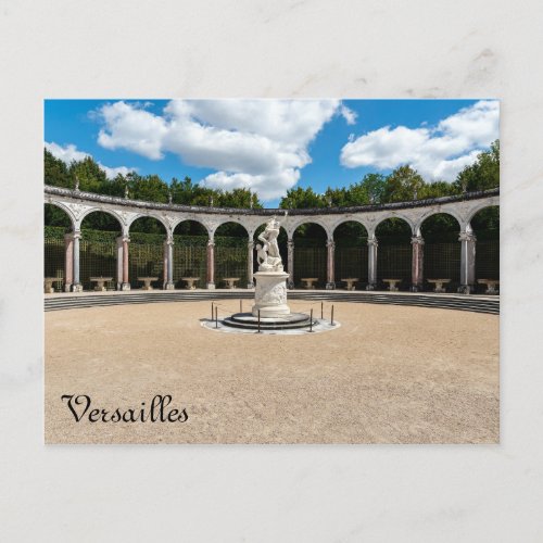 Colonnade grove in the gardens of Versailles Postcard