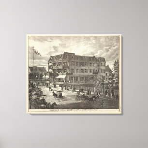 Colonnade House, Atlantic City Canvas Print