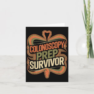 Colonoscopy Prep Survivor Colon Health Therapy - Card