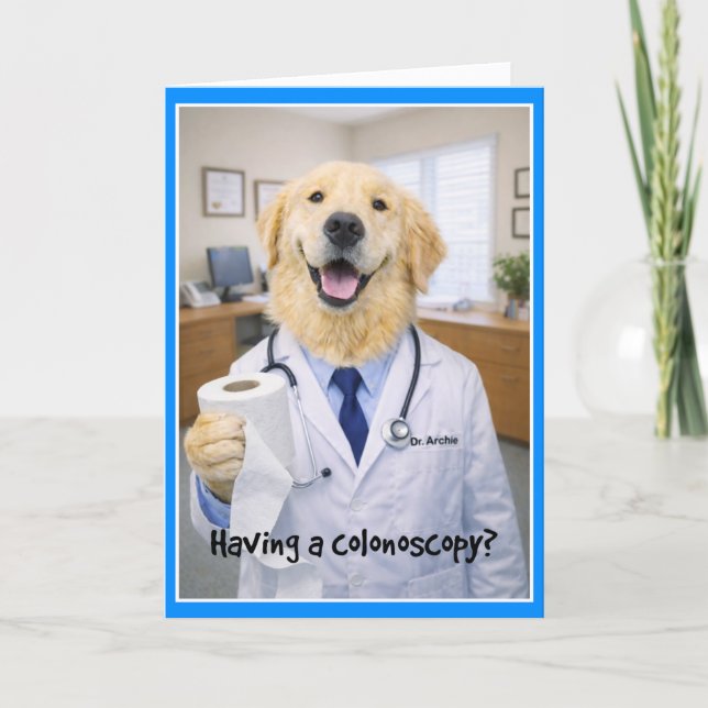 Colonoscopy TP Get Well Card TPE-2 (Front)