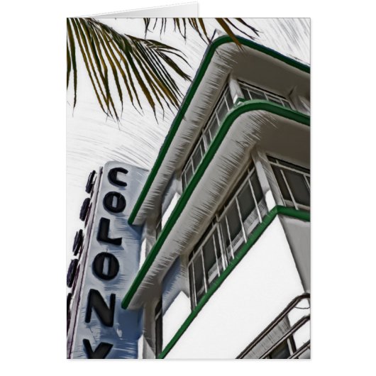 Colony Hotel, Miami Cards (Front)
