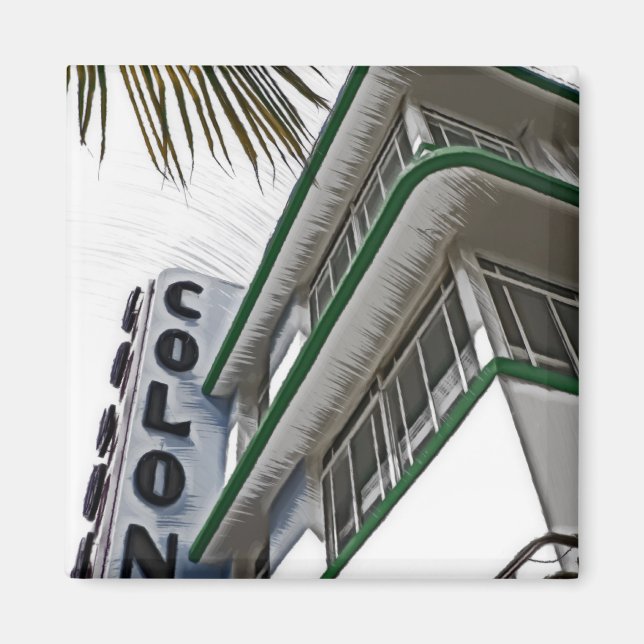 Colony Hotel, Miami Magnet (Front)