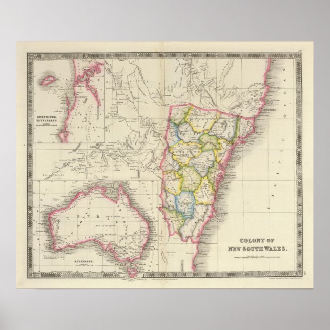 Colony of New South Wales Poster (Front)