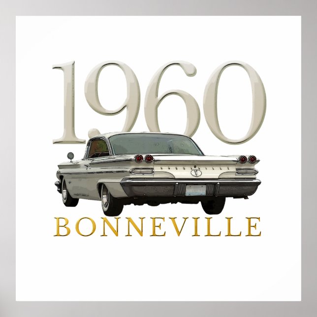 Color '60 Pontiac coupe poster (Front)
