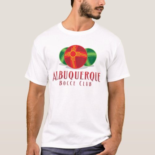 Color ABQ Bocce Club T_Shirt